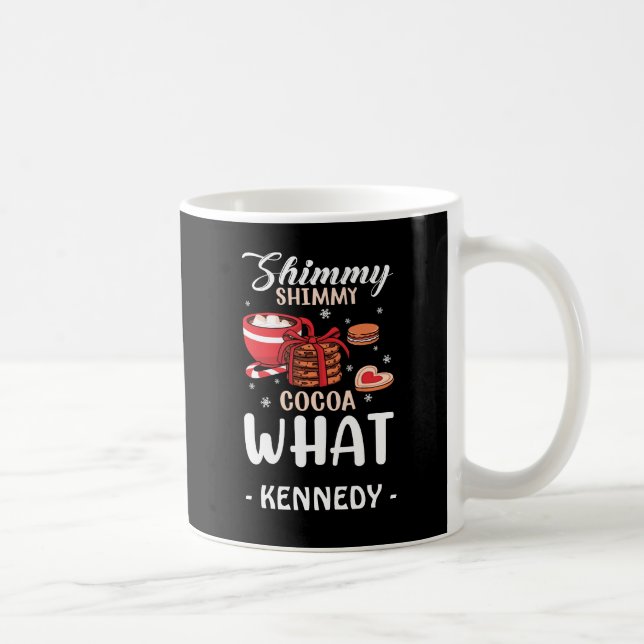 Funny Hot Chocolate & Cookie Winter Coffee Mug (Right)