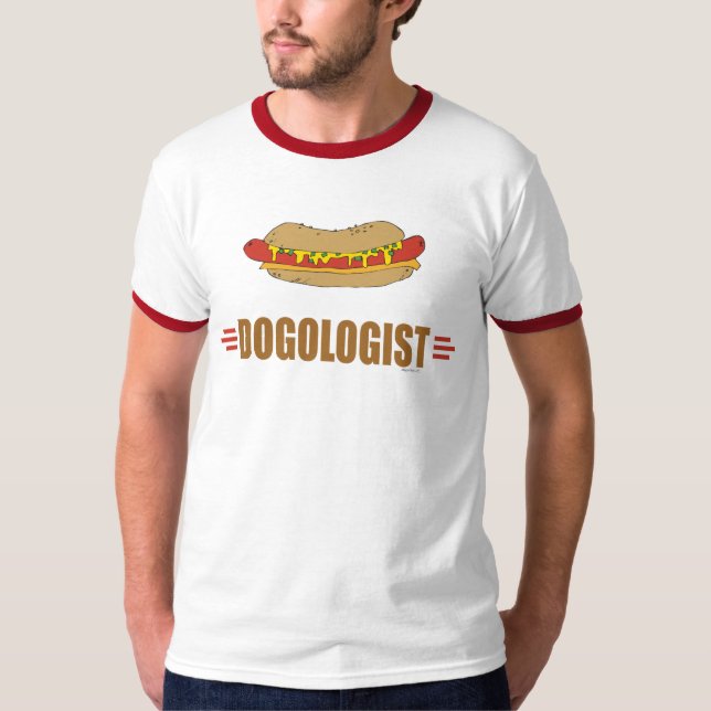 Funny Hot Dog T-Shirt (Front)