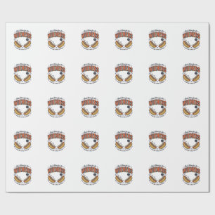 Funny Hot Dog Wiener Vintage Shirt Design_1 Wrapping Paper