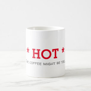 Funny Hot Minimalist  Coffee Mug