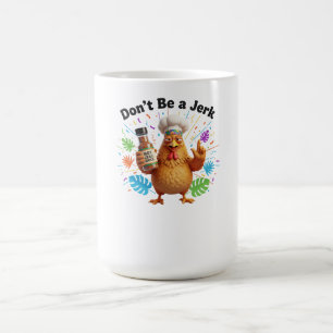 Funny Hot Sauce Chicken Chef    Spicy Food Humour Coffee Mug