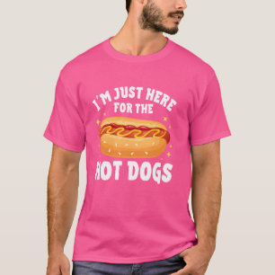 Funny Hotdog For Men Women Kids Food Hot Dog Lover T-Shirt
