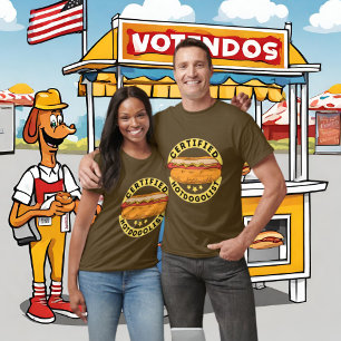 funny hotdog word art T-Shirt