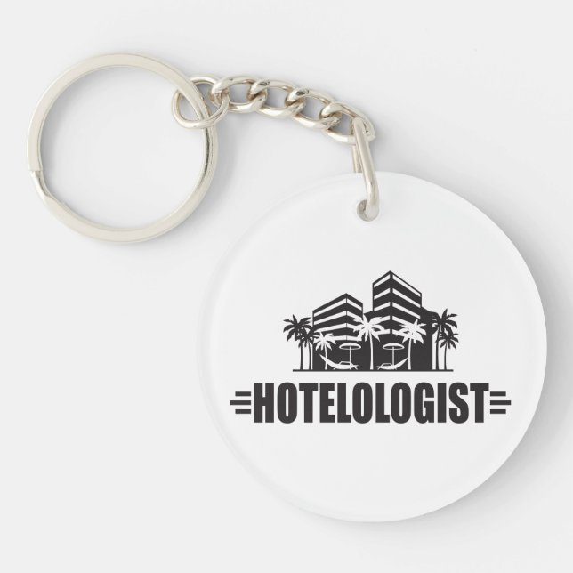 Funny Hotel Key Ring (Front)