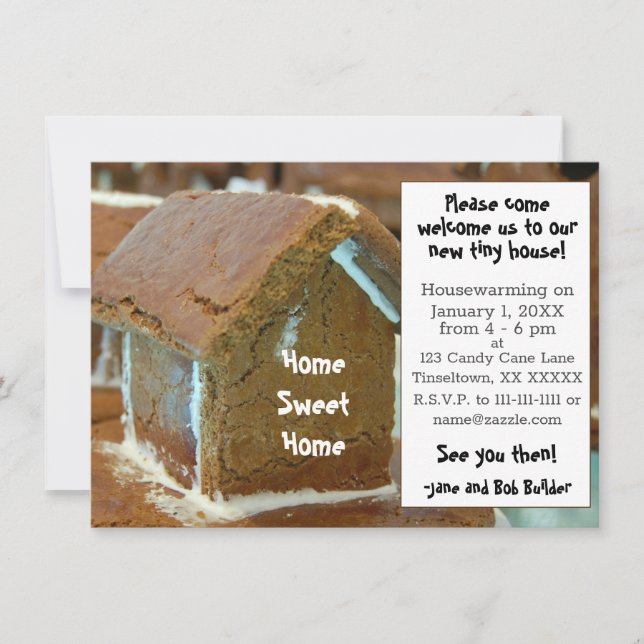 Funny Housewarming New Home Invitation (Front)