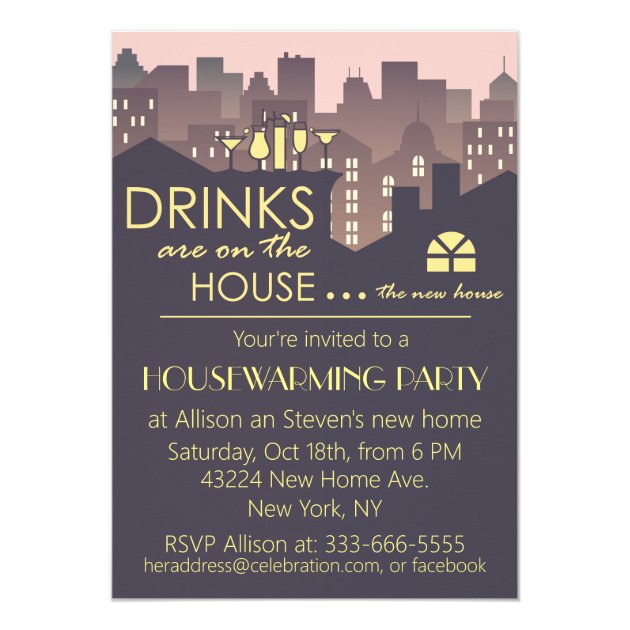 Funny Housewarming Party Design Invitation Zazzle Co Uk   Funny Housewarming Party Design Invitation R26f8de60948e4e8297ecfb5c7e930484 Zkrqe 630 