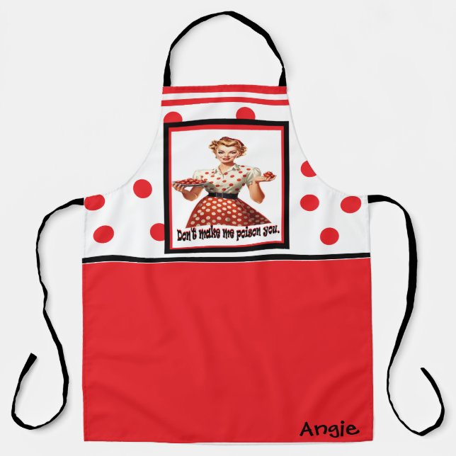 Funny Housewife Apron (Front)