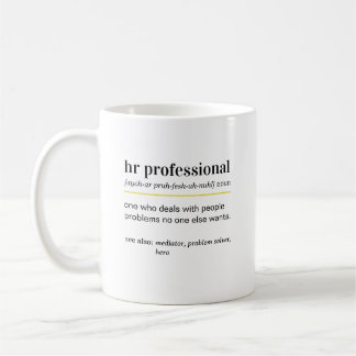 Funny HR Definition Gift Coffee Mug
