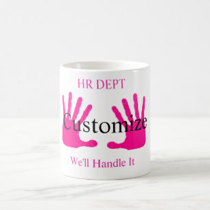 Funny HR Dept Humour Thunder_Cove Coffee Mug