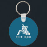 Funny Hugs Brazilian Jiu Jitsu Mma Bjj  Key Ring<br><div class="desc">Funny Hugs Brazilian Jiu Jitsu Mma Bjj</div>