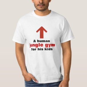Funny Human Jungle Gym Dad T-Shirt