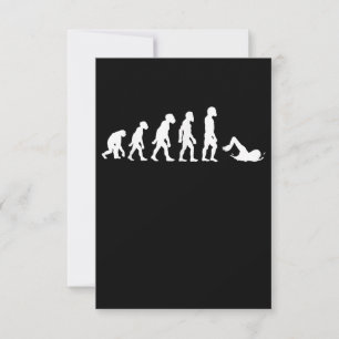 Funny Human Swimming Evolution Swimmer Swim Design Invitation