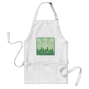 Funny Humboldt County Standard Apron