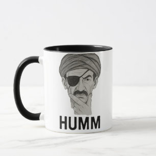 Funny "HUMM" Mug – Sarcastic Arabic Character Desi