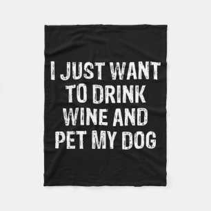 Funny Humor Puppy Lover Cute Fun Animals And Sarca Fleece Blanket