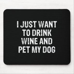 Funny Humor Puppy Lover Cute Fun Animals And Sarca Mouse Mat