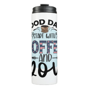 Funny Humour Coffee Quotes for Coffee Lovers GIFT Thermal Tumbler