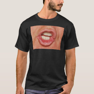 Funny humour hilarious trump Donald trump mouth li T-Shirt