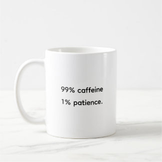 Funny Humour Quote Sarcasm Coffee Addict Stressed Mug