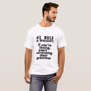 Funny Humourous Grammar Quote English Teacher T-Shirt