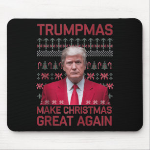 Funny Humourous Trumpmas Make Christmas Great Agai Mouse Mat