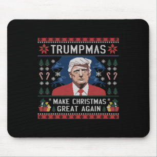 Funny Humourous Trumpmas Make Christmas Great Agai Mouse Mat
