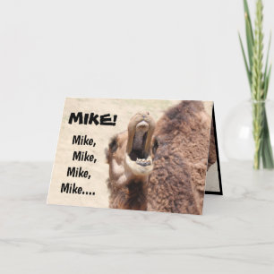 Funny Hump Day Card for Mike! (customise)