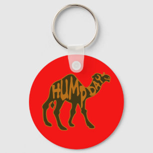 Funny Hump Day with Camel Key Ring
