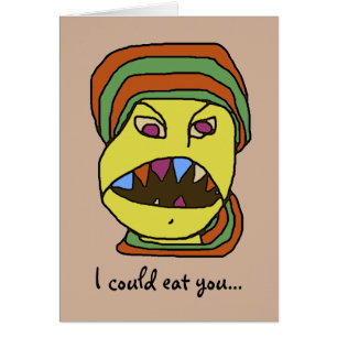 Funny Hungry Cartoon Eat You