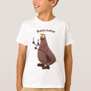 Funny hungry ugly flea cartoon T-Shirt
