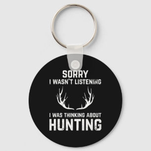 Funny Hunting For Bow And Rifle Deer Hunters Key Ring