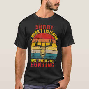 Funny Hunting  Gift For Bow And Rifle Deer Hunters T-Shirt