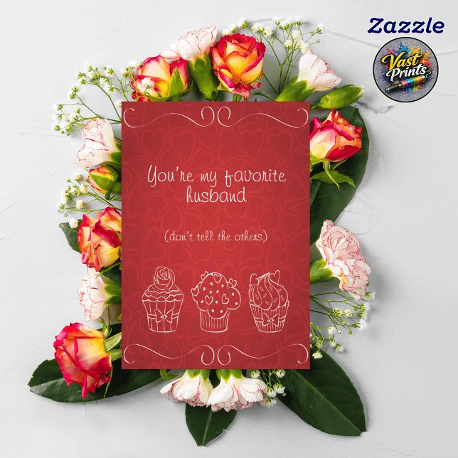Funny Husband Favorite Husband Valentine's Card (Funny Husband Favorite Husband Valentine's Card)