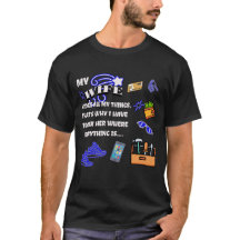 Funny Husband Handyman Birthday shirt from Wife