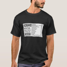 Funny Husband Nutrition Facts