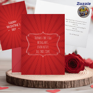 Funny Husband Valentine's Day Card