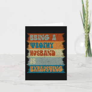 Funny Husbynd Wife Marriage Humour Husbynd Happy F Card