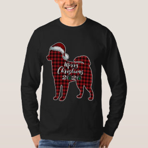 Funny Husky Dog Christmas 2020  Dog  Christmas Red T-Shirt