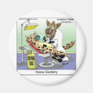 Funny Hyena Dentistry Tees Mugs Cards & More Magnet