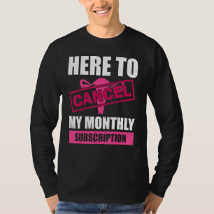 Funny Hysterectomy For Women Girls Uterus Removal T-Shirt