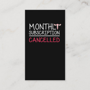 Funny Hysterectomy Support Uterus Removal Business Card