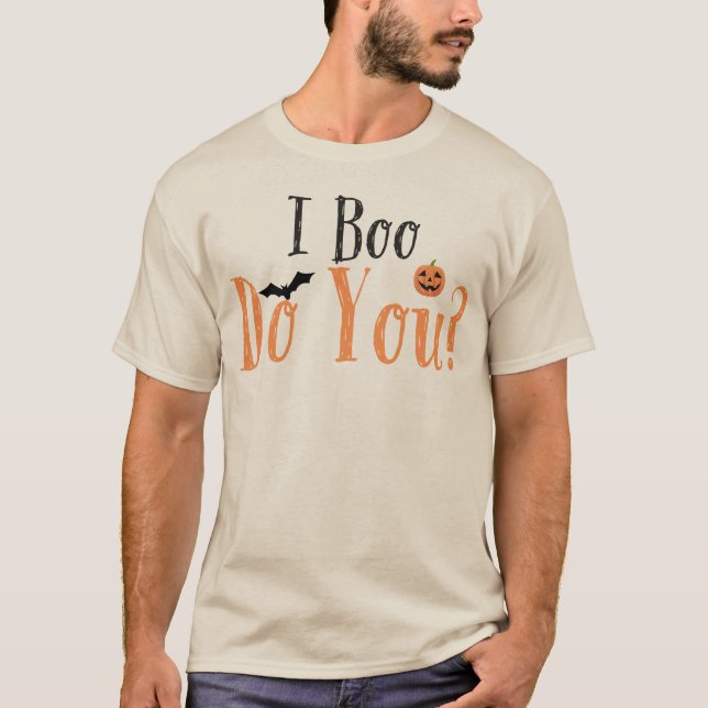 Funny “I Boo Do You?” Halloween Shirt for Men (Front)