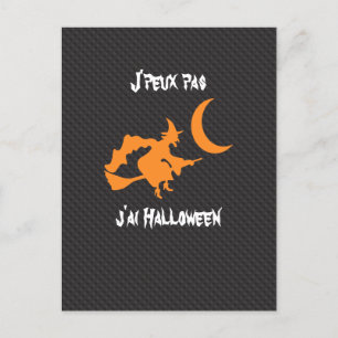 Funny I can't have witch Halloween and broom Postcard