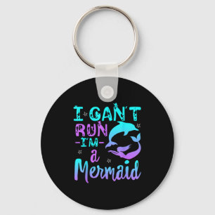 Funny I Can't Run I'm A Mermaid Little Magical Mer Key Ring