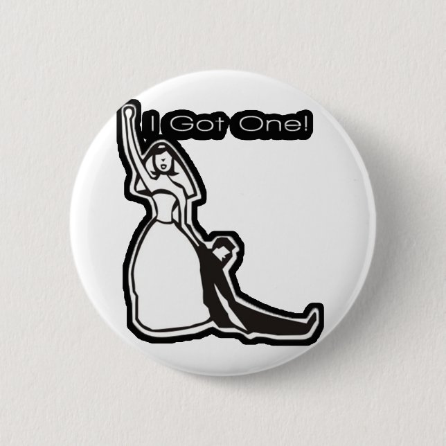 Funny I Got One 6 Cm Round Badge (Front)