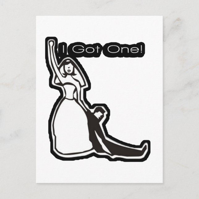 Funny I Got One Postcard (Front)