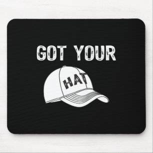 Funny I Got Your Hat Boxing Design Mouse Mat