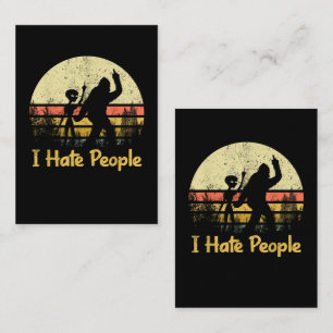 funny i hate people womens tshirts card