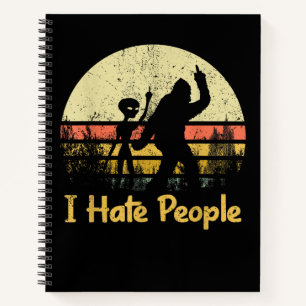 funny i hate people womens tshirts notebook