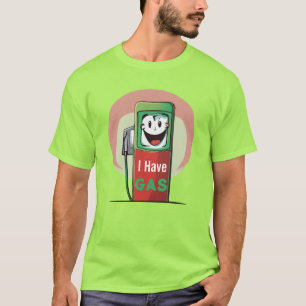 Funny I Have Gas Cartoon T-Shirt